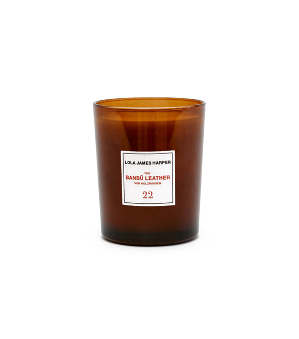 The Banbū Candle - In Banbū Leather