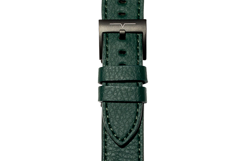 The 20mm Watch Band - Sample Sale in Technik 2.0 in Forest Green image 1