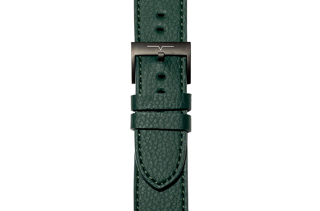 The 24mm Watch Band - Sample Sale in Technik 2.0 in Forest Green image 1
