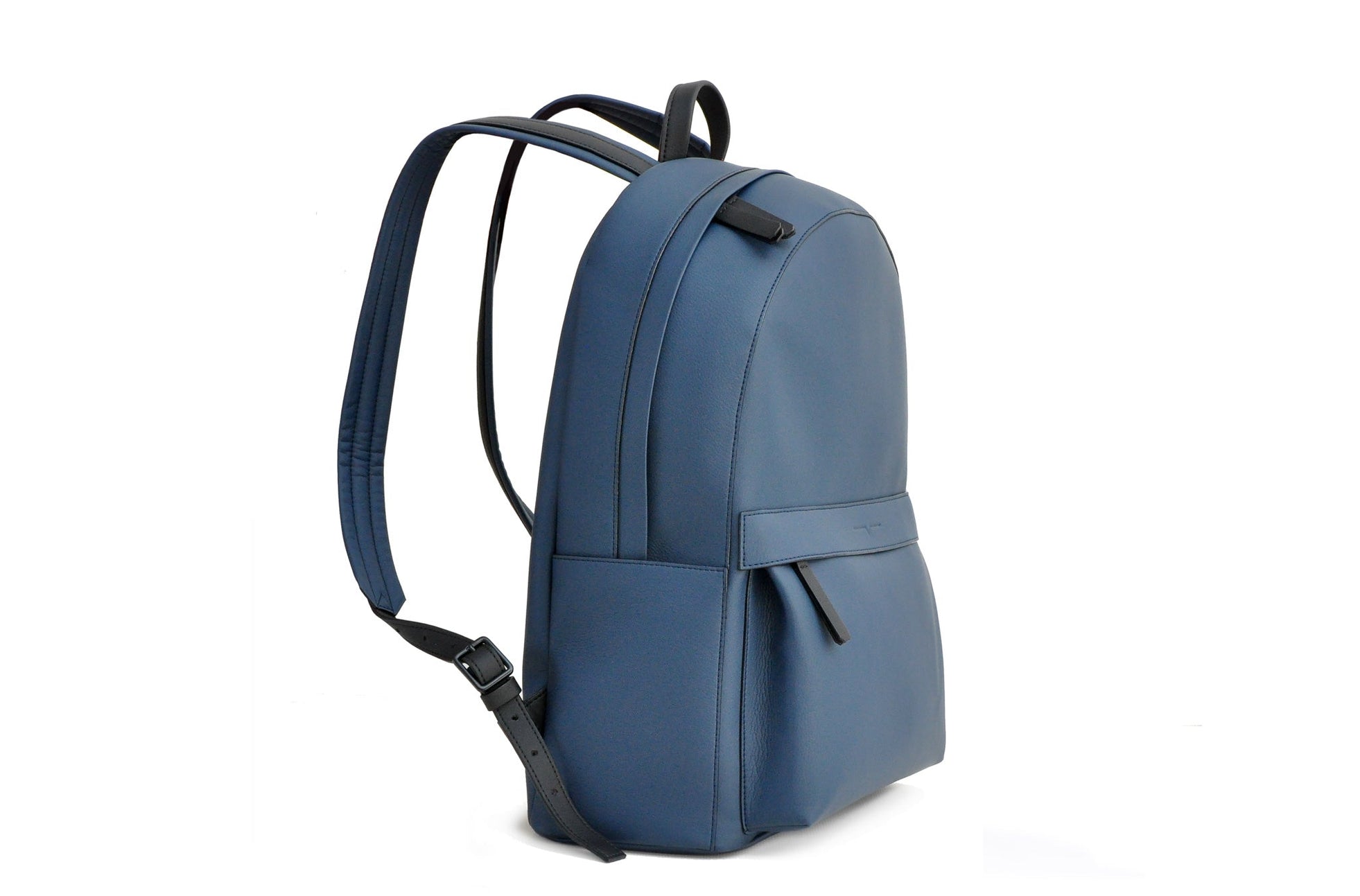 The Classic Backpack - Sample Sale in Technik in Denim and Black image 3