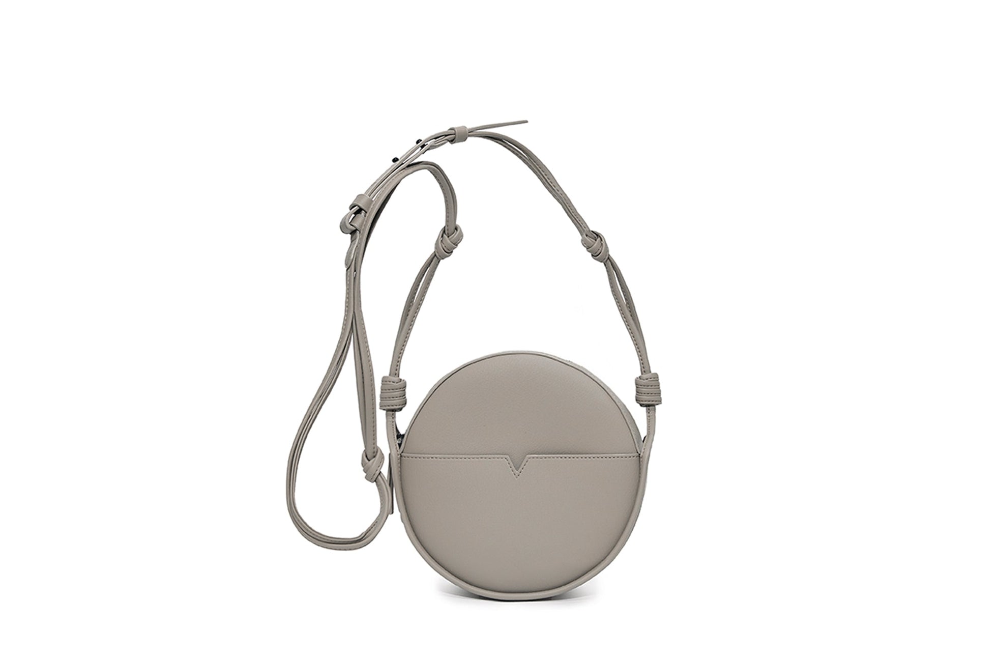 The Circle Crossbody - Sample Sale in Banbū in Stone image 1
