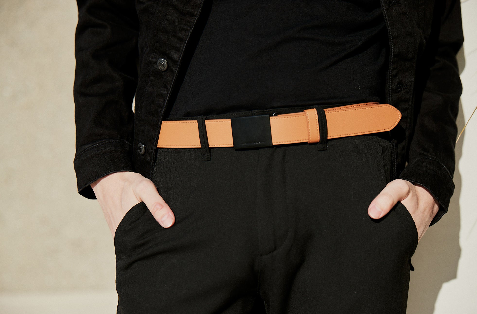 The Men’s Belt in Technik in Caramel image 