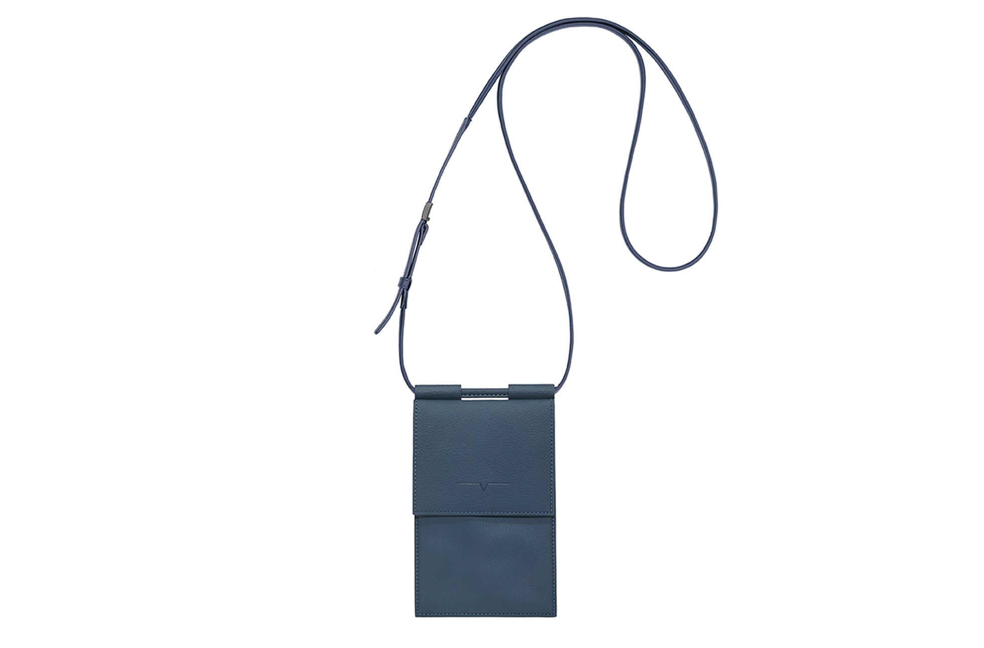 The Micro Bag in Technik in Denim image 1