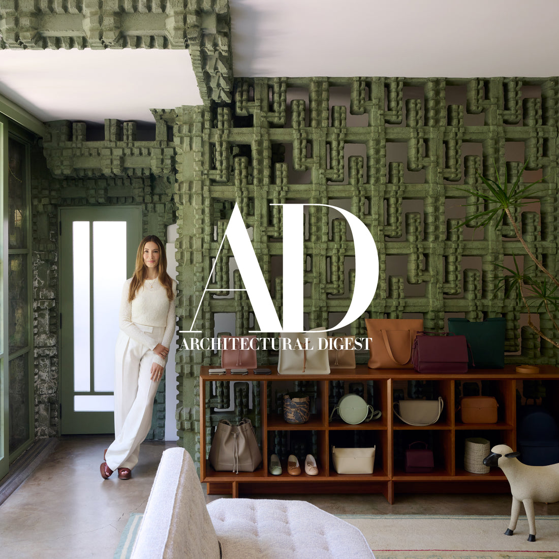 Architectural Digest: Tour an Eco-Warrior’s Studio in an Iconic Lloyd Wright Design