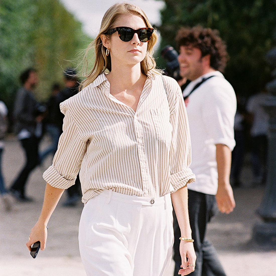 The Zoe Report: 5 Unexpected Ways Fashion Girls Wear White After Labor Day