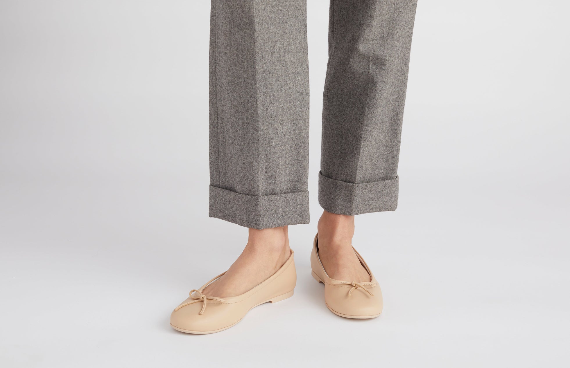 The Ballet Flat - Sample Sale in Banbū in Latte image 2