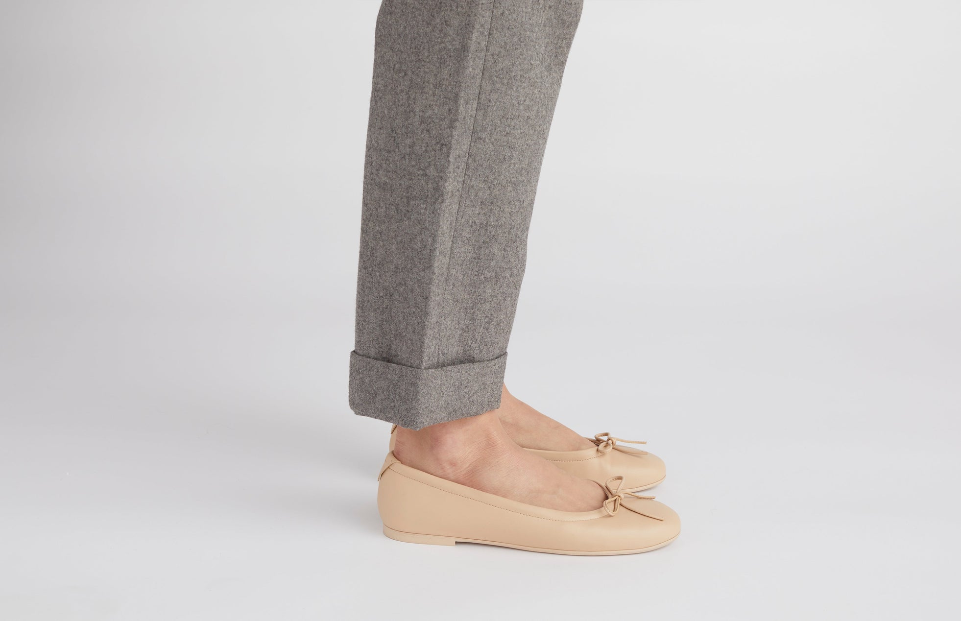 The Ballet Flat - Sample Sale in Banbū in Latte image 4