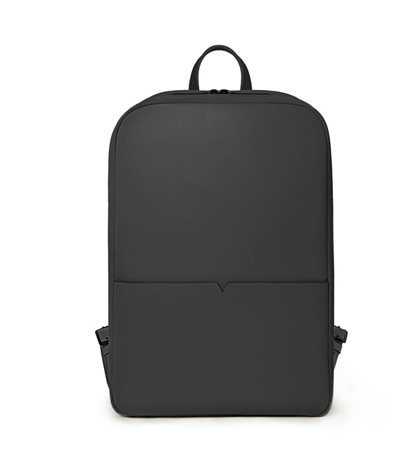The Tech Backpack in Soft Leaf - Soft Leaf in Black
