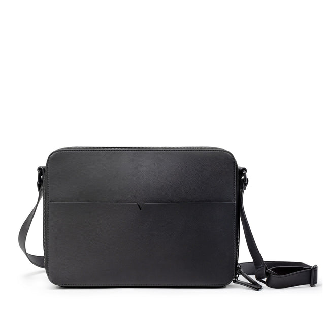 The Tech Messenger Bag - Technik in Black