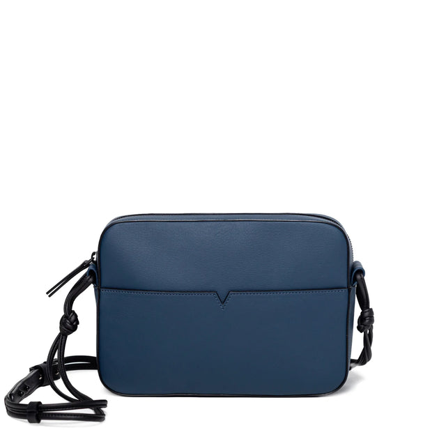 The Zipper Crossbody - Technik in Denim