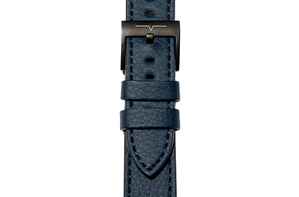 The 20mm Watch Band - Technik-Leather in Denim