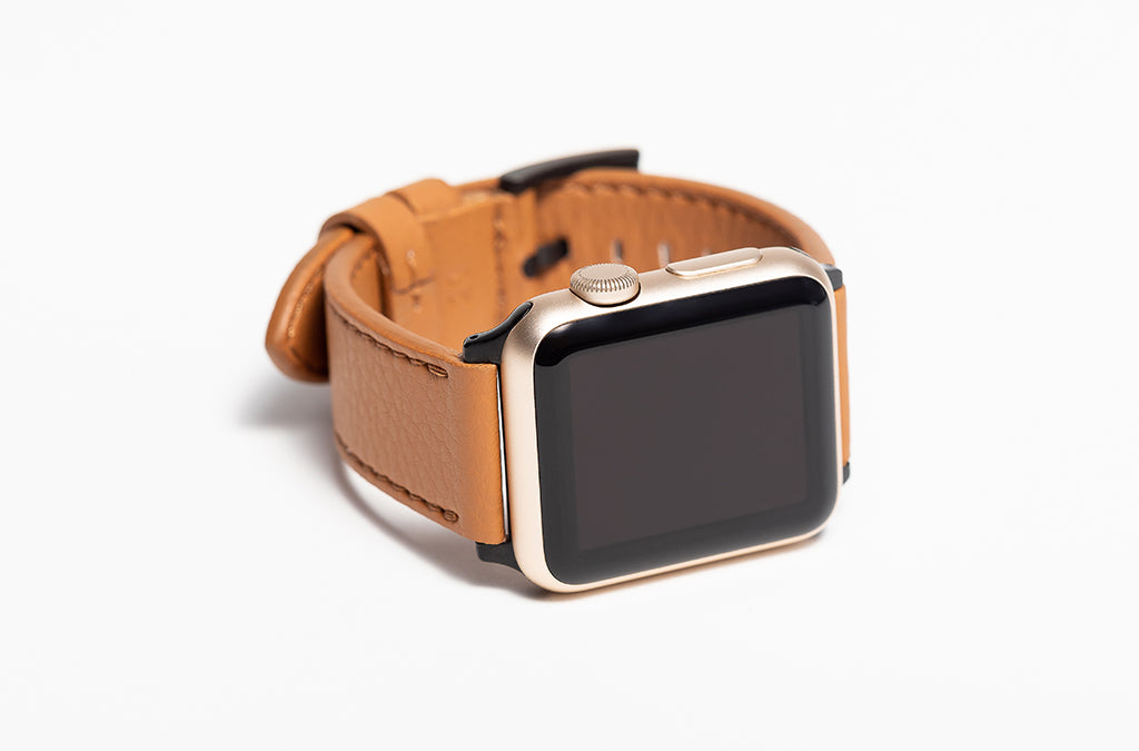 The 20mm Watch Band - Sample Sale in Technik 2.0 in Caramel image 2