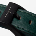The 20mm Watch Band - Sample Sale in Technik-Leather 2.0 in Forest Green image 5