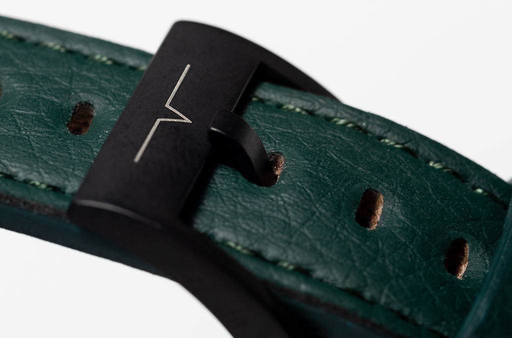 The 20mm Watch Band in Technik 2.0 in Forest Green image 5