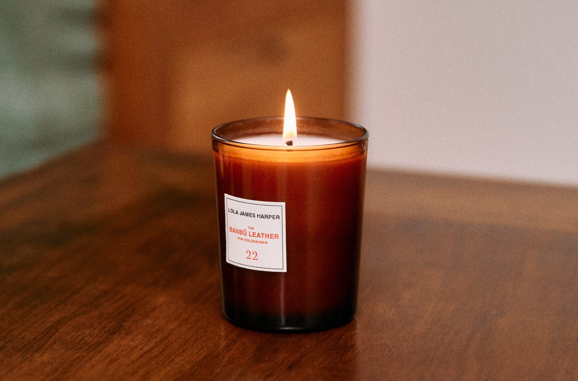 The Banbū Leather Candle in  image 4