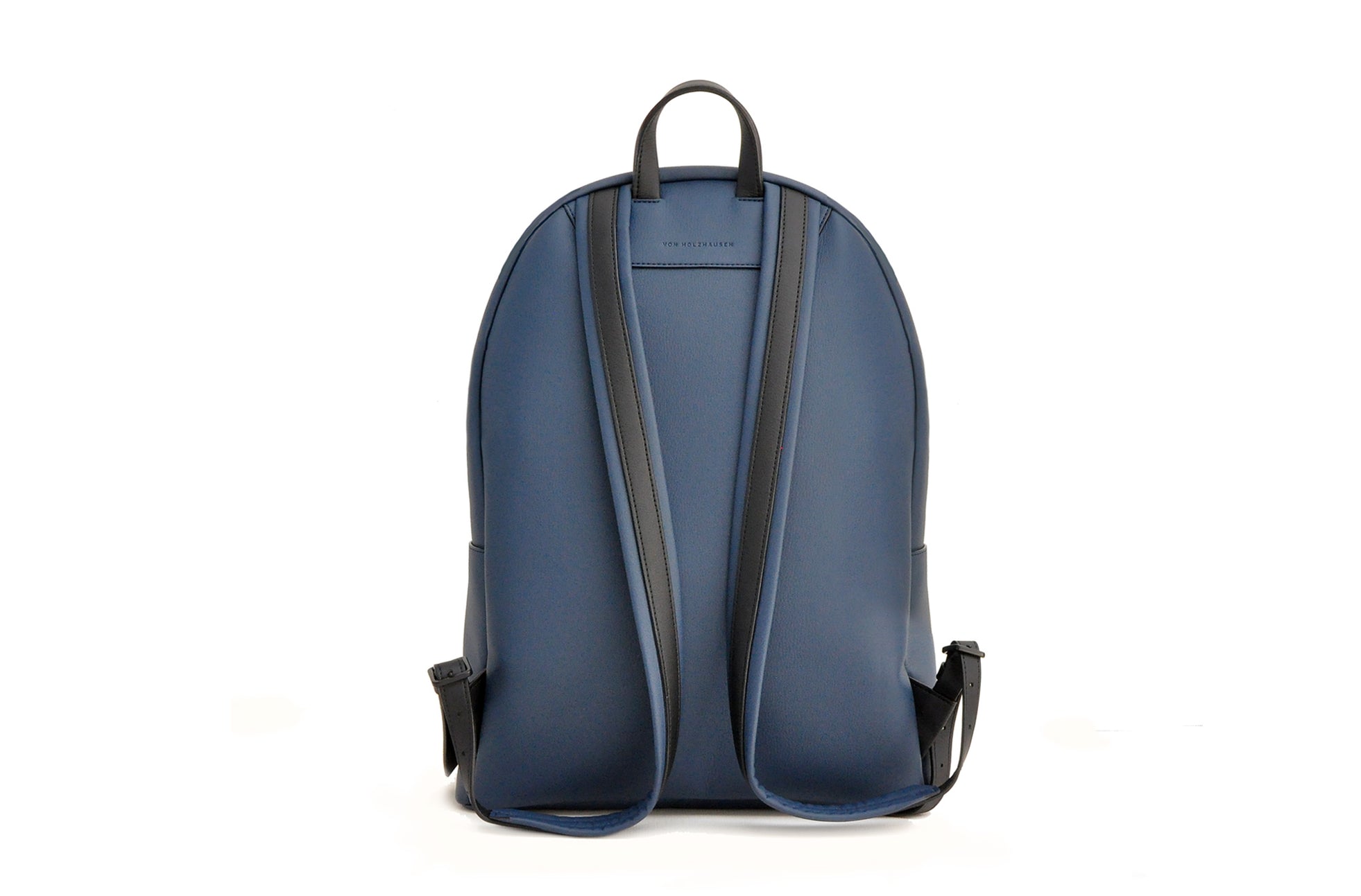 The Classic Backpack in Technik-Leather in Denim and Black image 4