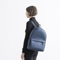 The Classic Backpack - Sample Sale in Technik in Denim and Black image 9