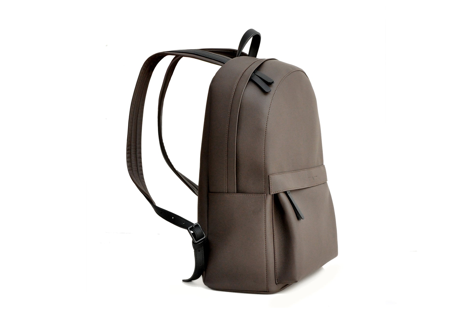 The Classic Backpack in Technik in Taupe and Black image 4