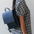 The Small Backpack - Sample Sale in Technik in Denim image 2