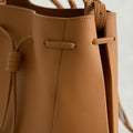 The Bucket Crossbody in Technik-Leather in Caramel image 6