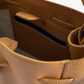 The Bucket Crossbody in Technik-Leather in Caramel image 7