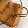 The Bucket Crossbody in Technik-Leather in Caramel image 8