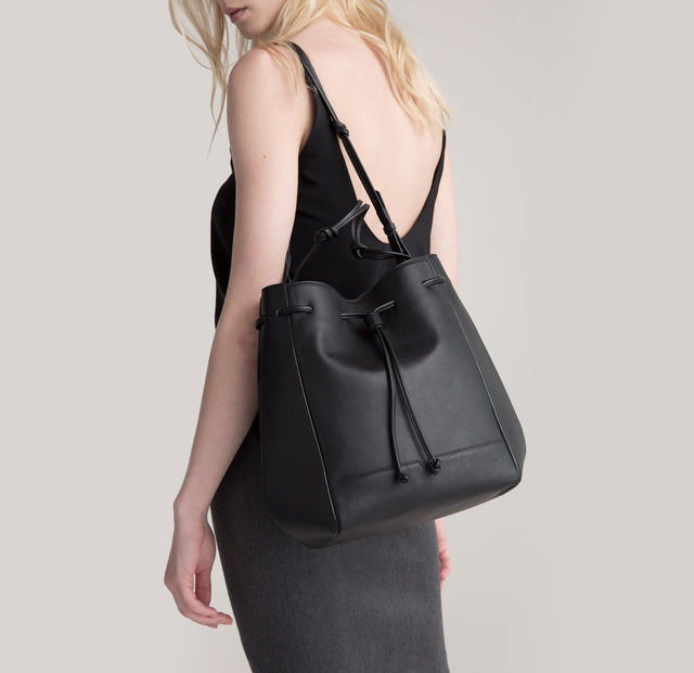 Women's Mini Leather Backpack - Von Baer