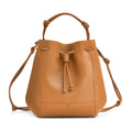 The Large Bucket Backpack - Sample Sale in Technik in Caramel image 1