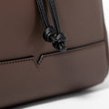 The Bucket Crossbody in Technik-Leather in Taupe & Black  image 5