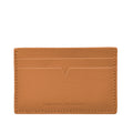 The Credit Card Holder in Technik-Leather in Caramel image 1
