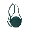 The Circle Crossbody in Banbū Leather in Forest image 1