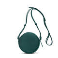 The Circle Crossbody in Banbū Leather in Forest image 4