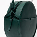 The Circle Crossbody in Banbū Leather in Forest image 5