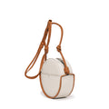 The Circle Crossbody in Banbū in Oat image 4