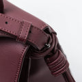 The Handheld in Technik-Leather in Burgundy image 6