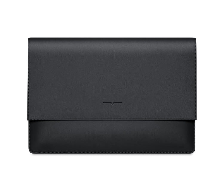 The MacBook Portfolio 16-inch - Technik-Leather in Black