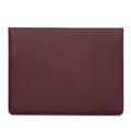 The MacBook Sleeve 13-inch in Technik-Leather in Burgundy image 1