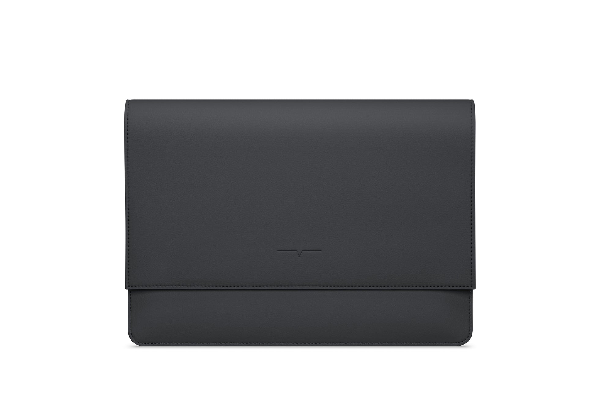 The MacBook Portfolio 13-inch in Technik-Leather in Black image 1