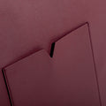 The Market Tote in Technik-Leather in Burgundy and Black image 3