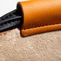 The Market Tote in Technik-Leather in Caramel and Black image 6