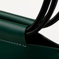 The Market Tote in Technik in Forest Green and Black image 8