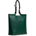 The Market Tote - Sample Sale in Technik in Forest Green and Black image 5