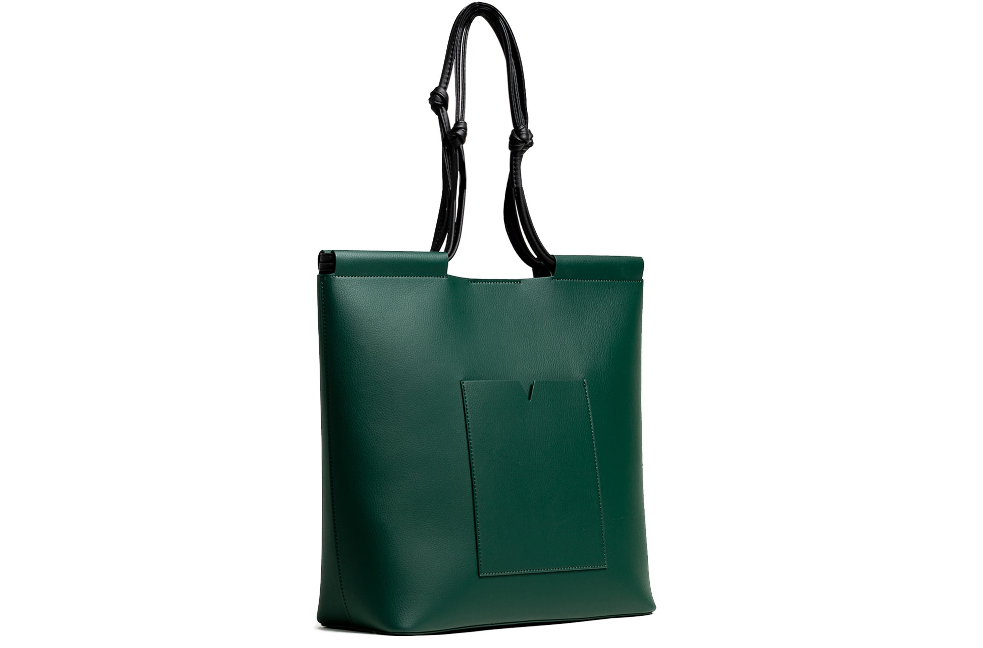 The Market Tote in Technik in Forest Green and Black image 5