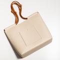 The Market Tote - Sample Sale in Technik in Oat and Caramel image 11