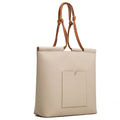 The Market Tote - Sample Sale in Technik in Oat and Caramel image 4