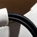 The Market Tote - Sample Sale in Technik in White and Black image 10