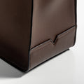 The Medium Shopper in Technik-Leather in Taupe and Black image 10