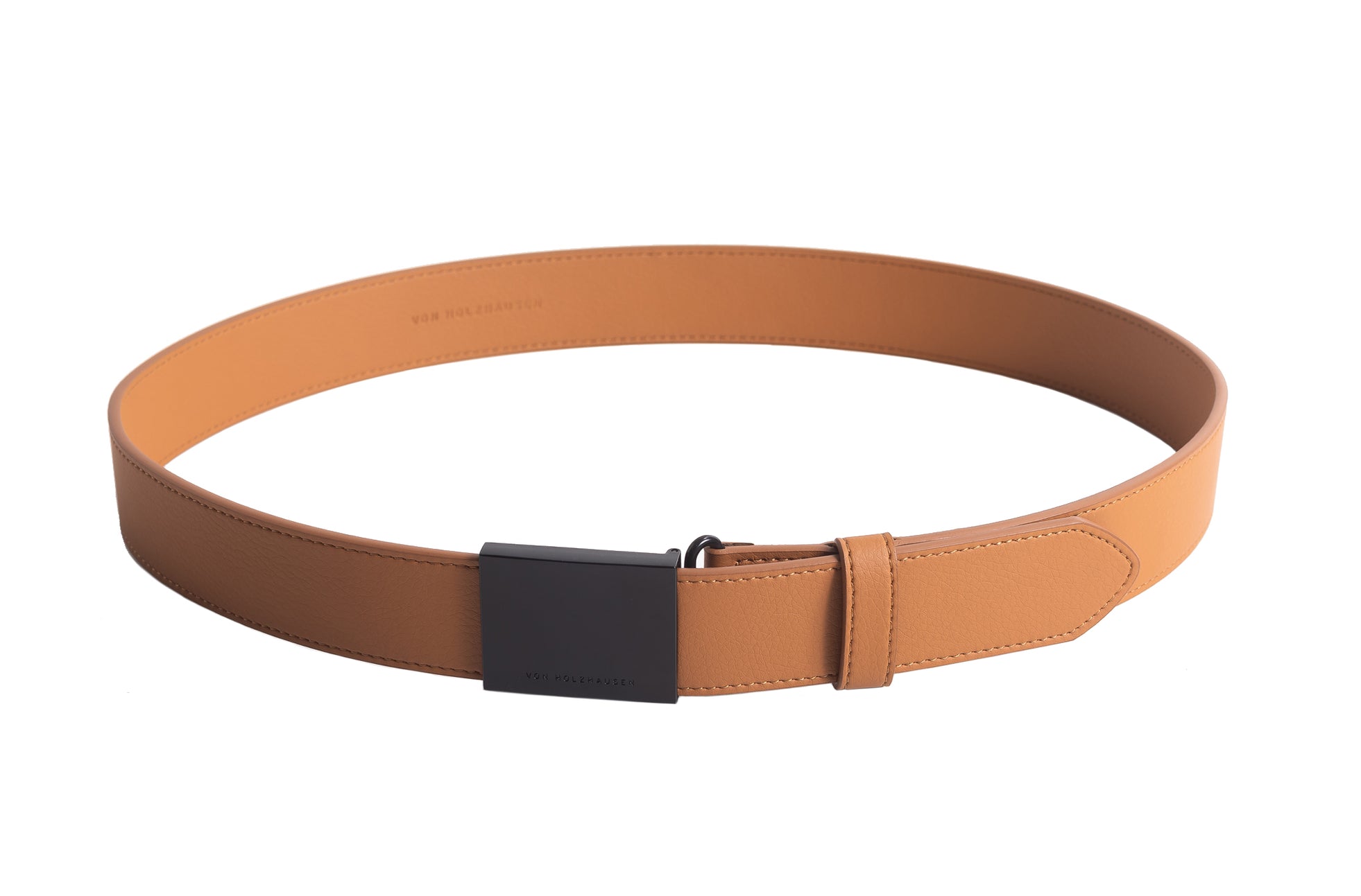 The Men's Belt in Technik-Leather in Caramel image 1