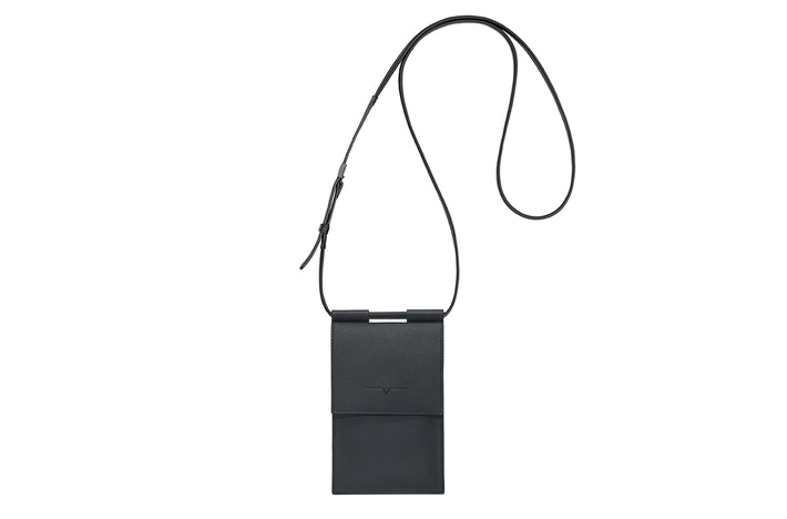 The Micro Bag - Technik-Leather in Black