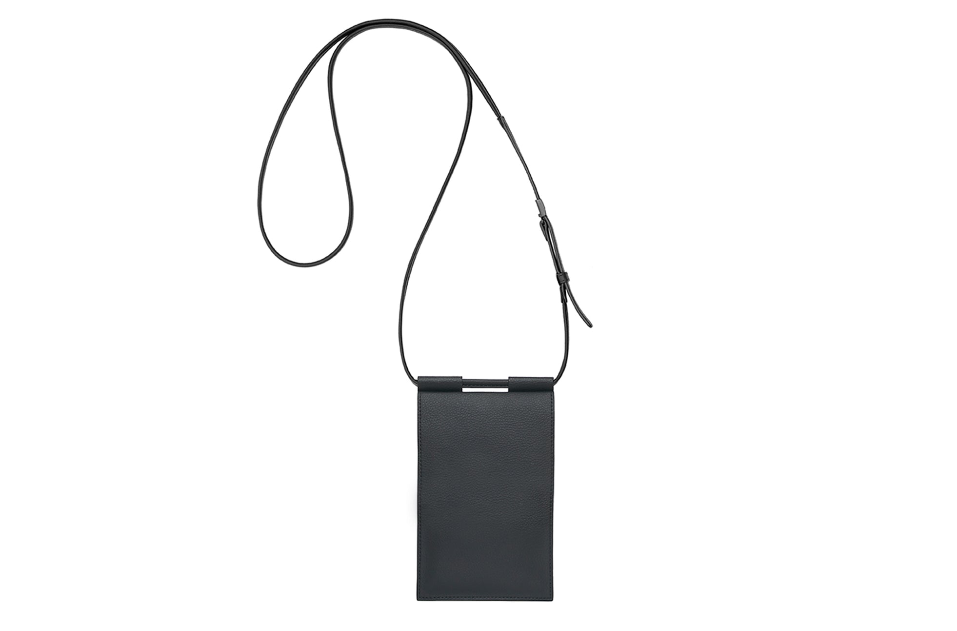 The Micro Bag in Technik-Leather in Black image 3